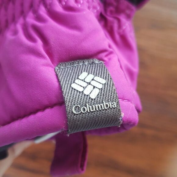 Columbia Magenta Baby Athleisure Casual Trendy Cozy Winter Ski Mittens - Picture 4 of 5